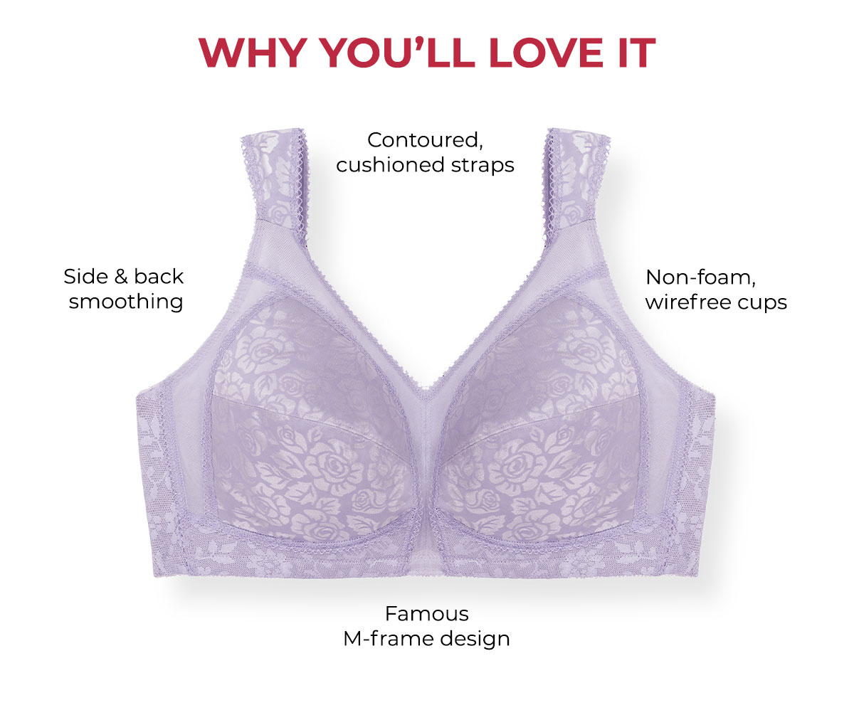 Playtex 18 Hour Ultimate Shoulder Comfort Wireless Bra Playtex 18 Hour Ultimate Shoulder Comfort Wireless Bra