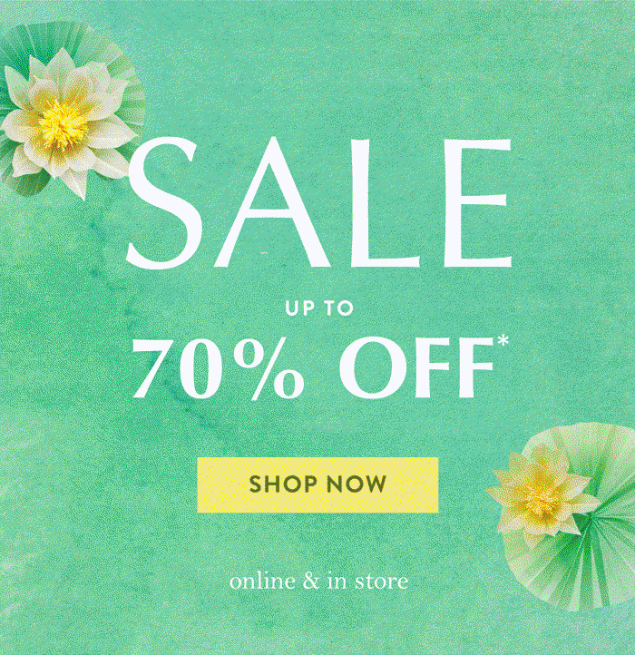 SALE up to 70% OFF >