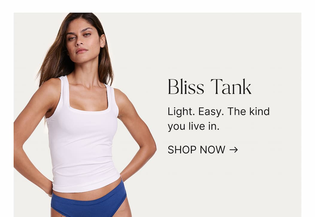 Bliss Tank in White