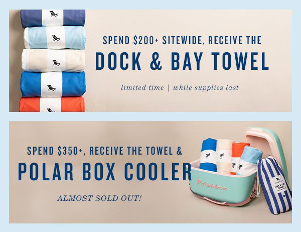 Gift with purchase - Dock and 