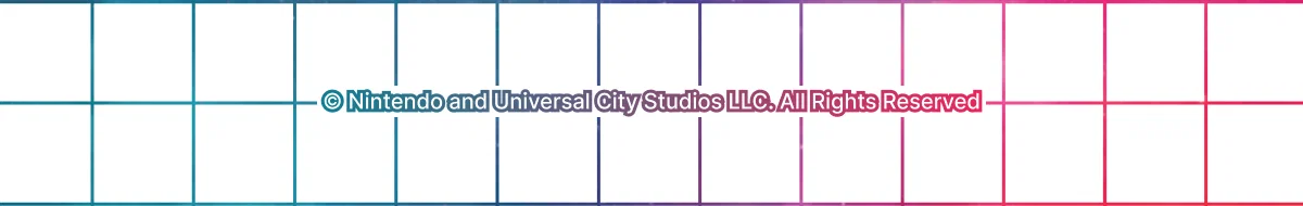 design element grid: © Nintendo and Universal City Studios LLC. All Rights Reserved