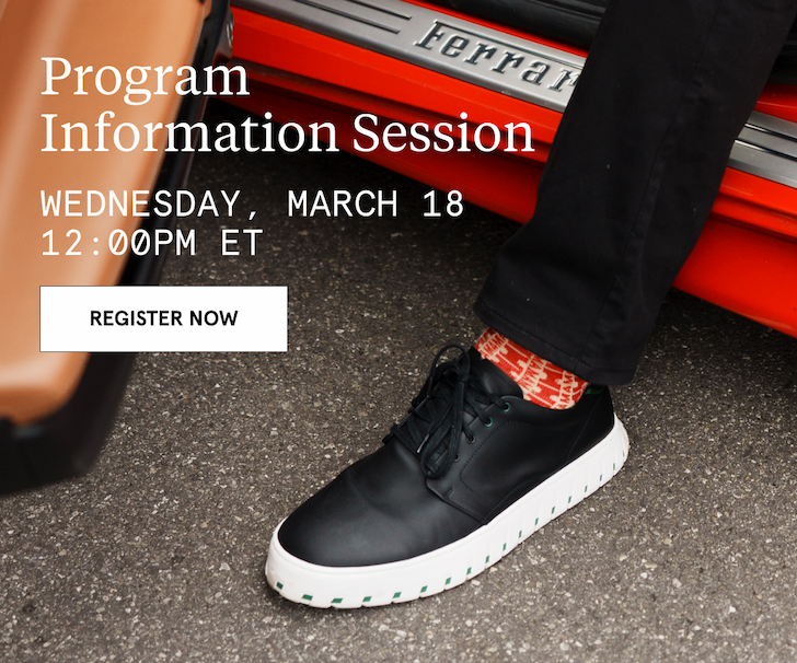 Program information session registration