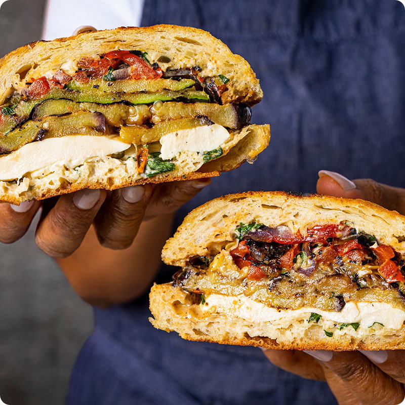 Grilled Vegetable Sandwich