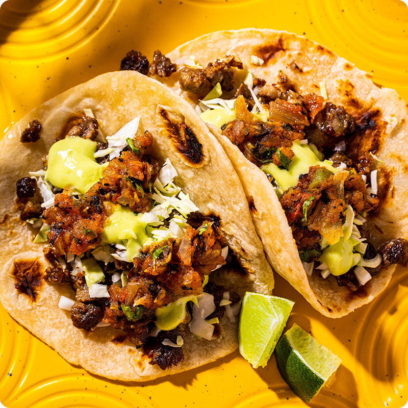 Mesquite-Grilled Tacos Rasurados