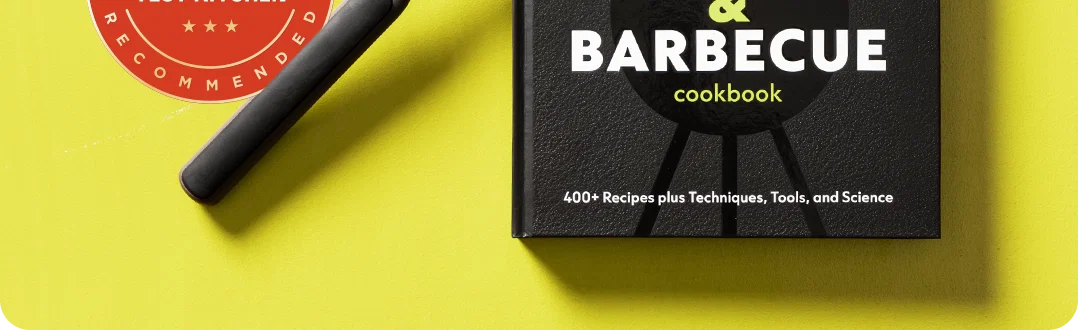 The Complete Grilling & Barbecue Coobook and the OXO basting brush
