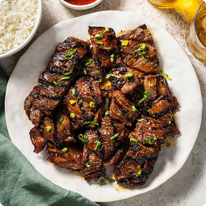 Grilled Beef Teriyaki