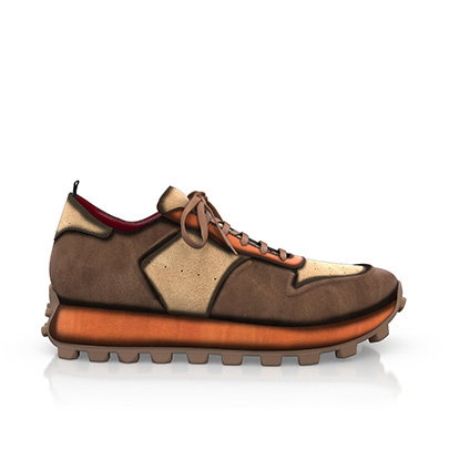 Luxus-Sneaker mit klobiger Sohle für Herren