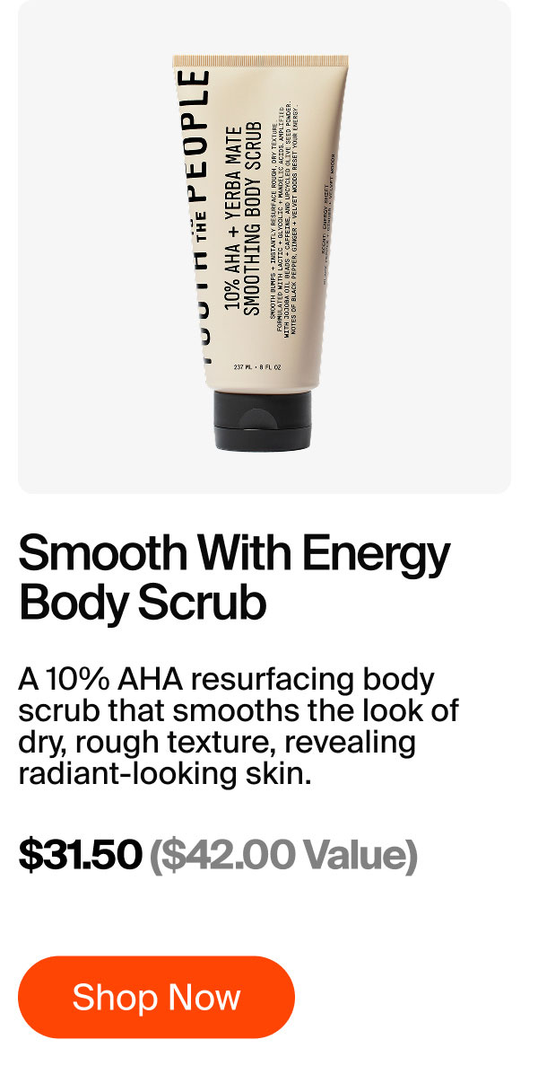 Smooth With Energy Body Scrub