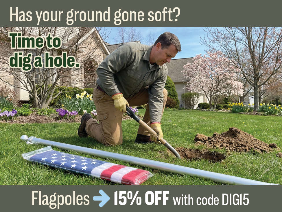 Has your ground gone soft? Time to dig a hole!