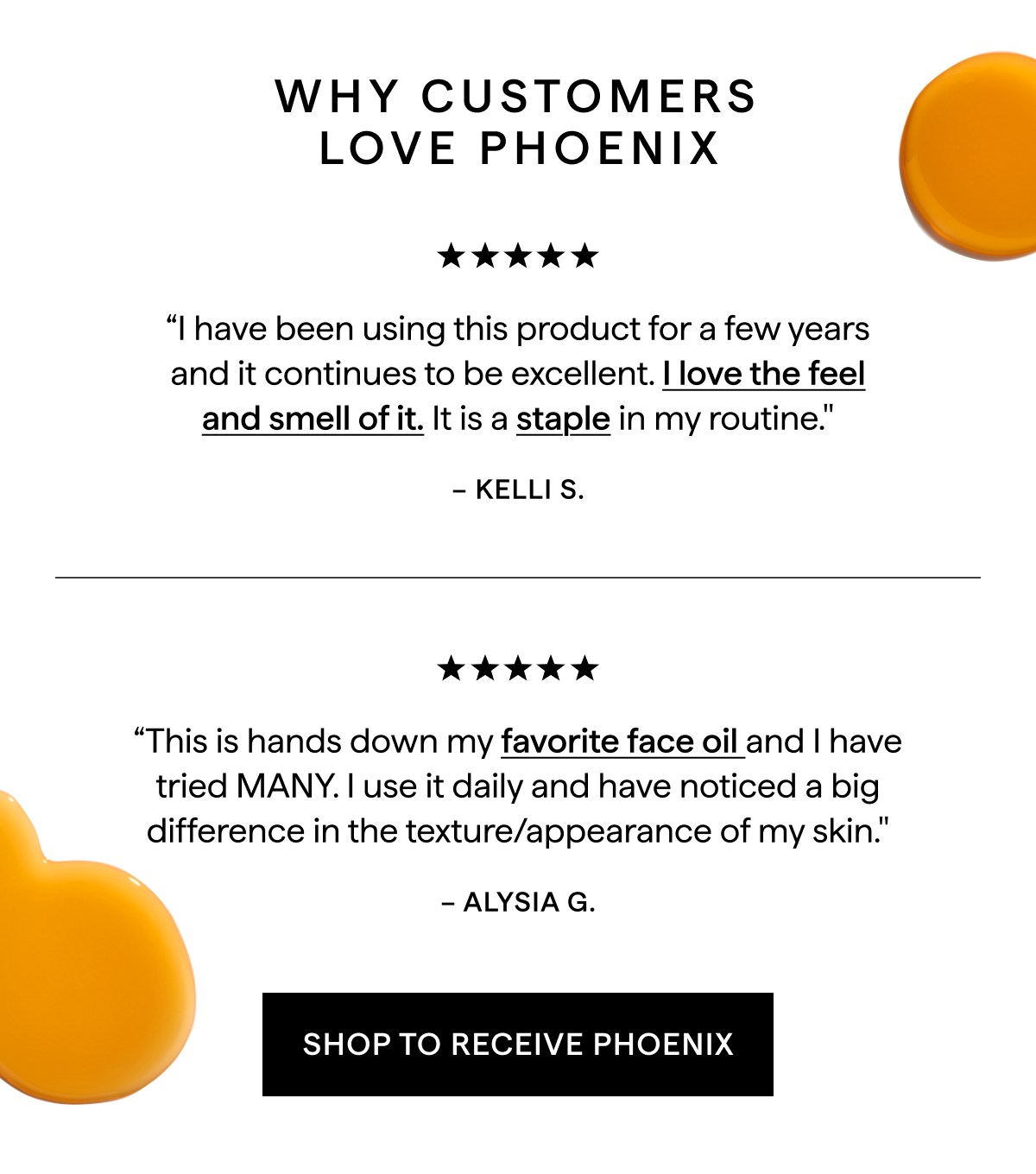WHY CUSTOMERS LOVE PHOENIX