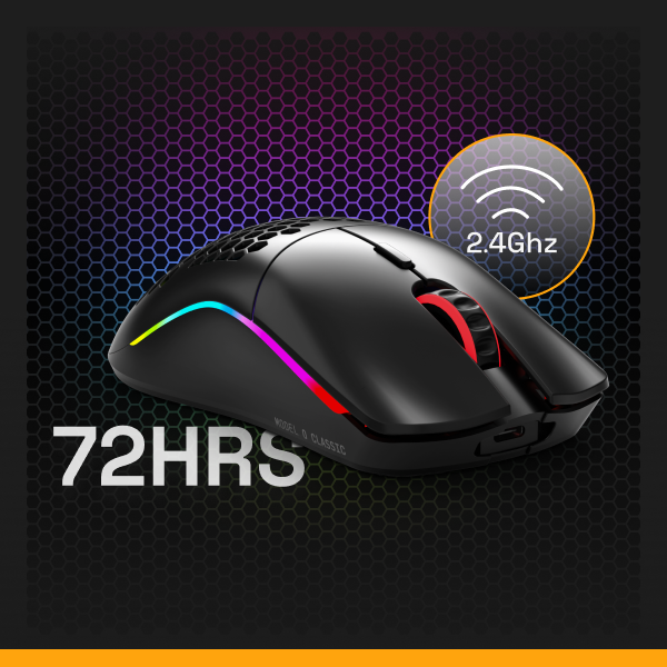 Model O Classic 72 hour wireless battery life