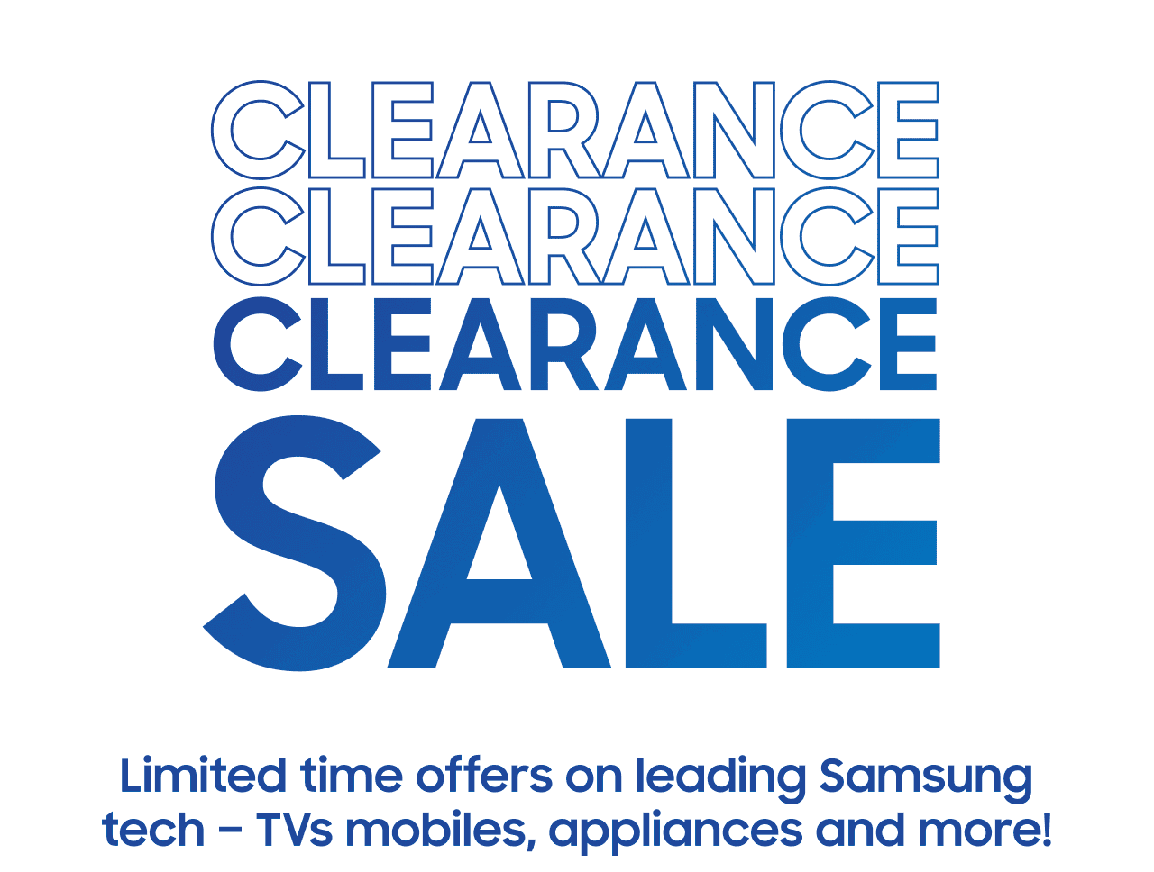Clearance Sale