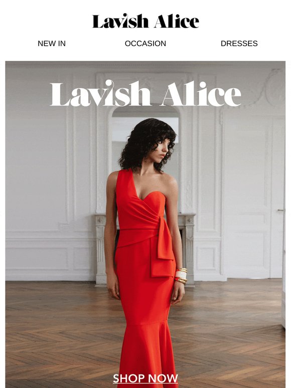 lavish alice evening dresses Rent Lavish Alice Silver Sequin Midi Dress main image 0