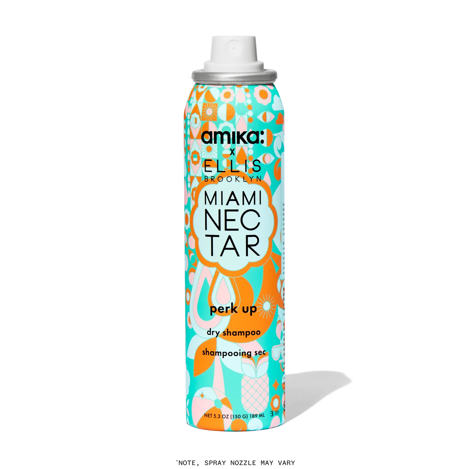 Image of amika x Ellis Brooklyn dry shampoo | limited-edition perk up x MIAMI NECTAR fragrance