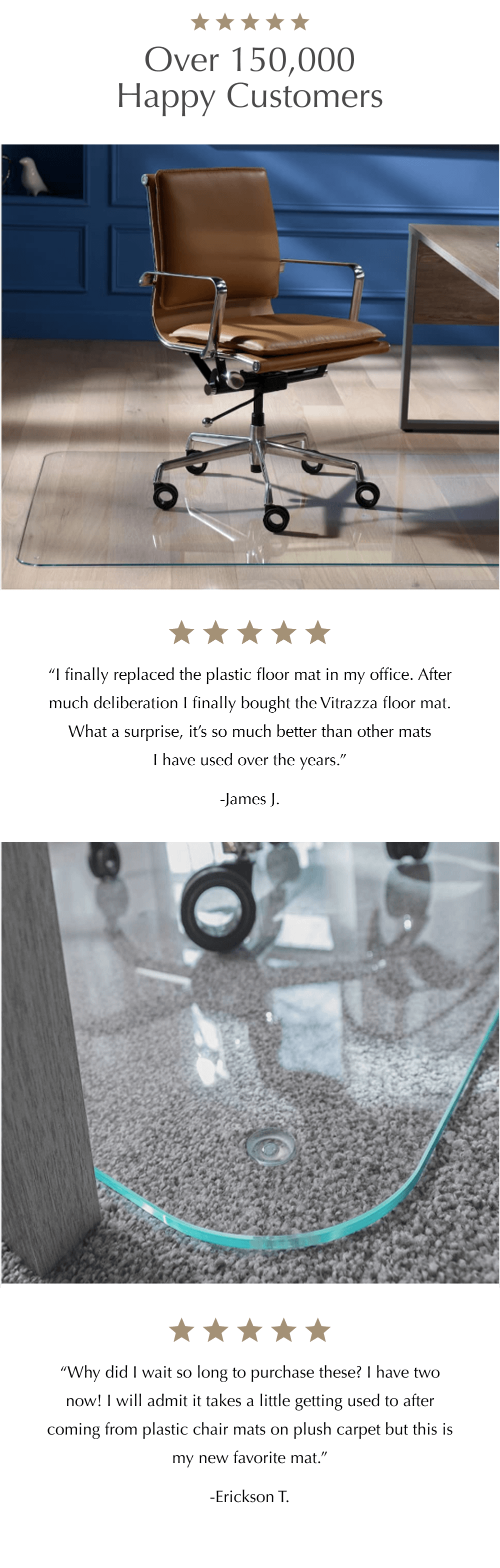 Over 150,000 Happy Customers