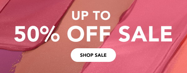 Up to 50% off sale