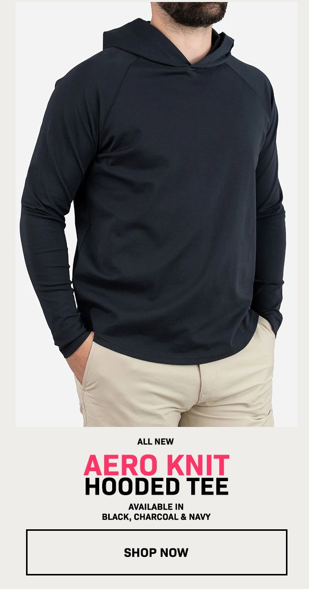 Aero Knit Hooded Tee