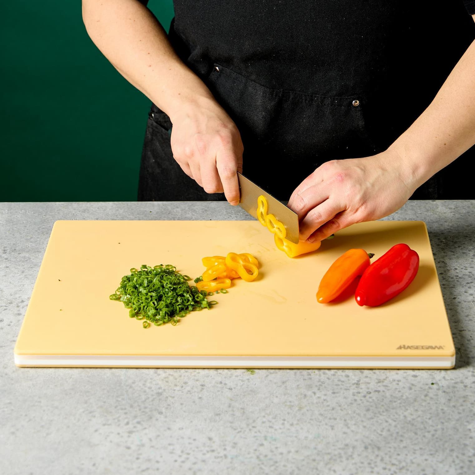 Hasegawa Wood Core Soft Rubber Cutting Board