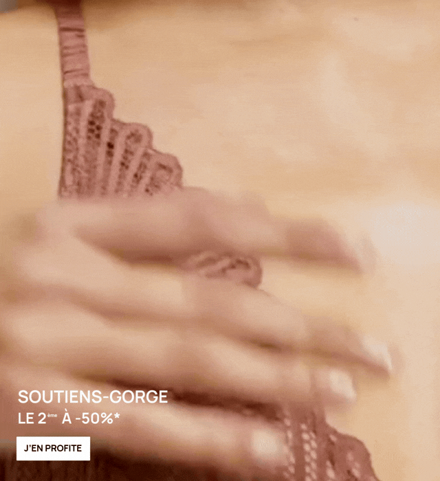 SOUTIEN-GORGE : -50%* sur le 2e 