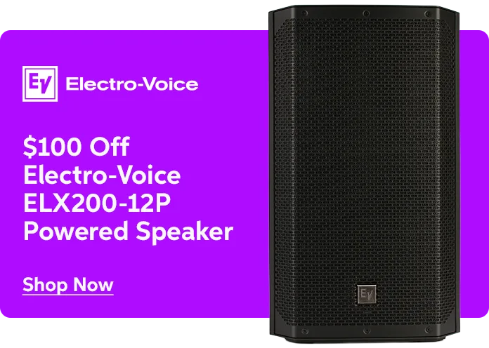 $100 Off Electro-Voice ELX200-12P Powered Speaker