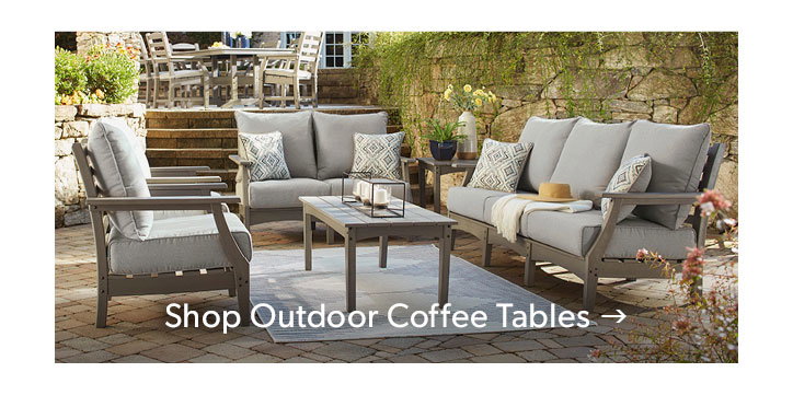 Click to shop Outdoor Coffee Tables 