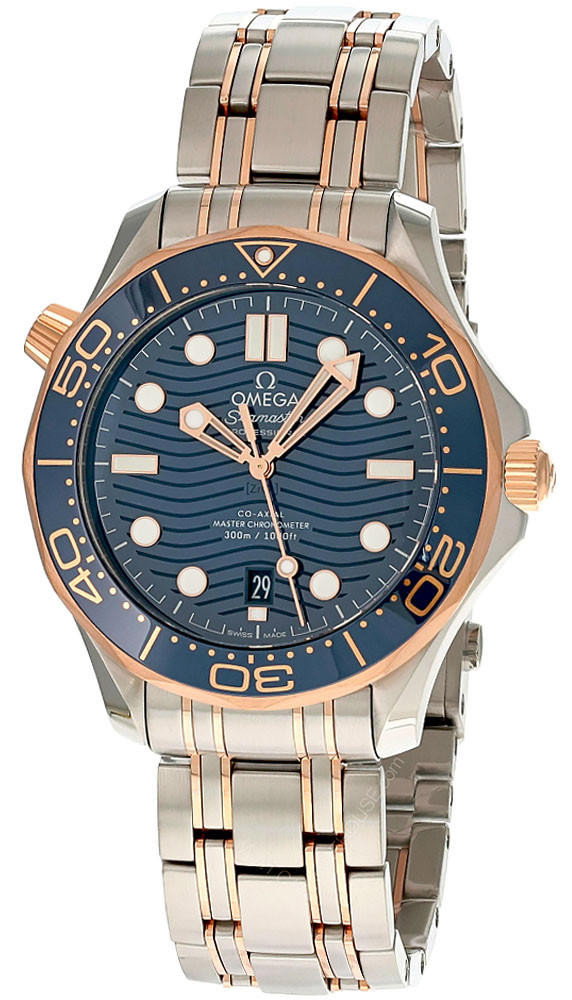 OMEGA Seamaster Diver 300 Co-Axial 42MM 18K SS Men’s Watch