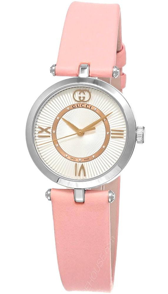 GUCCI Model 2000 Quartz 30MM Pink Leather Women’s Watch