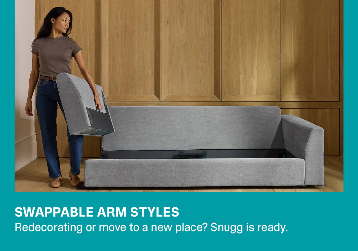 Swappable Arm Styles