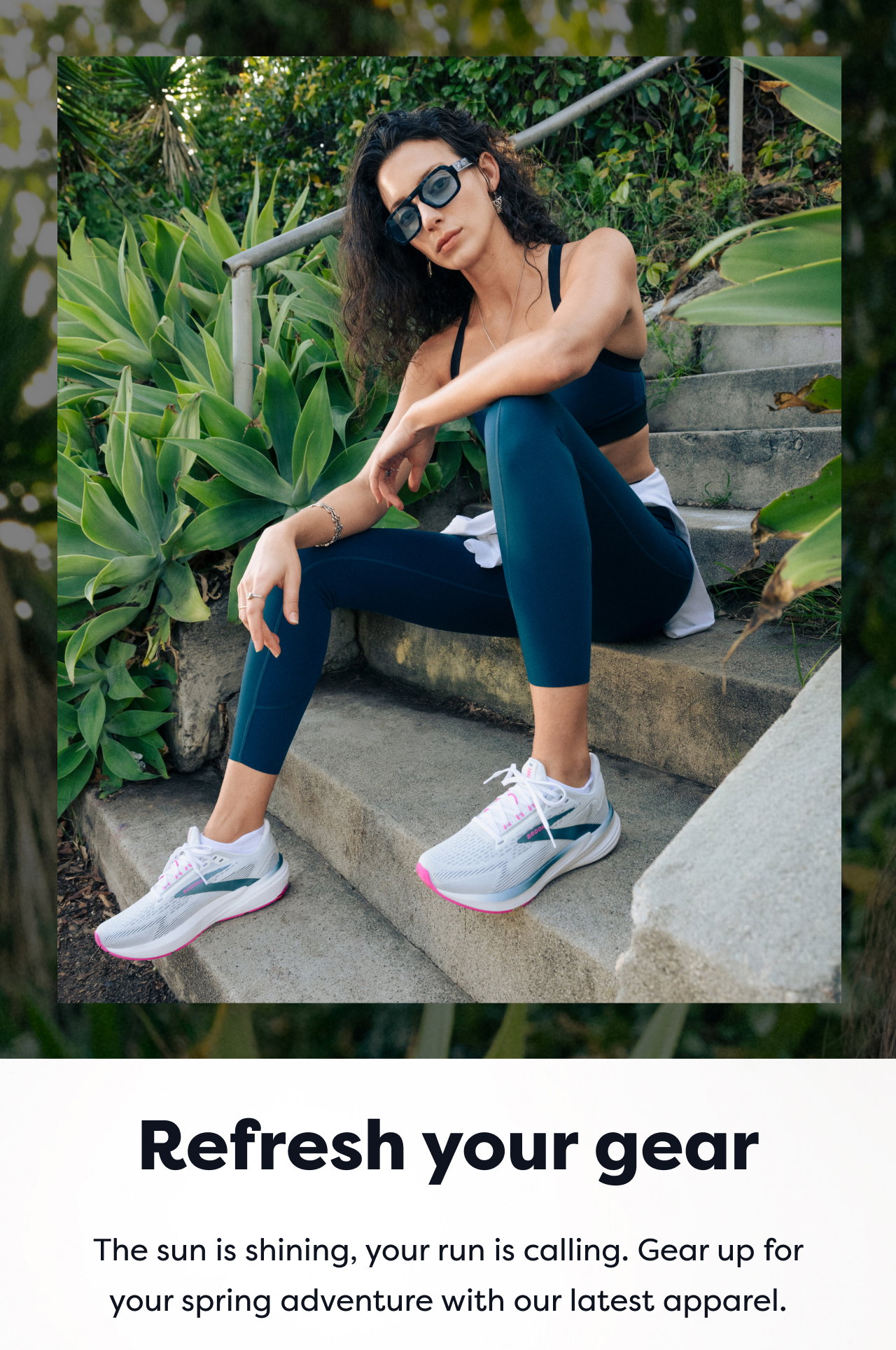 Refresh your gear | The sun is shining, your run is calling. Gear up for your spring adventure with our latest apparel.