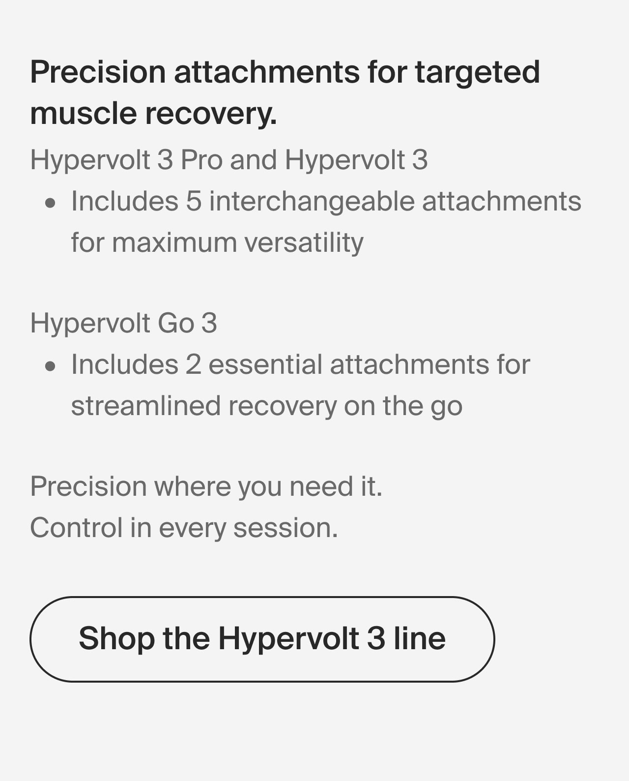 Hypervolt 3