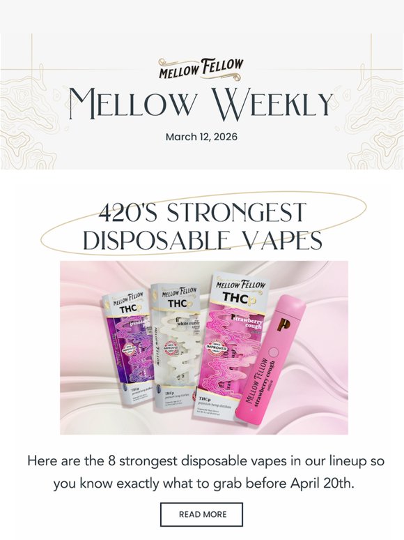 disposable vape thc Mellow Fellow Disposable Vape Review: All You Need to Know main image 1