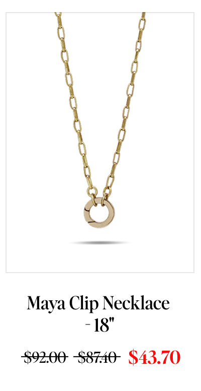 Waxing Poetic | Maya Clip Necklace - 18"