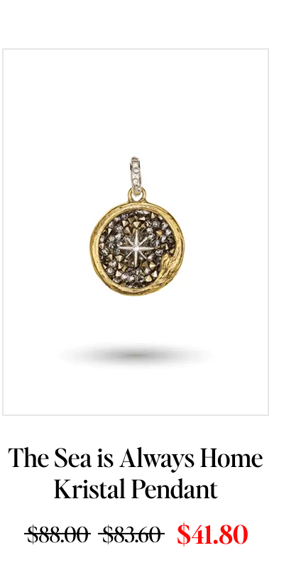 Waxing Poetic | The Sea is Always Home Kristal Pendant