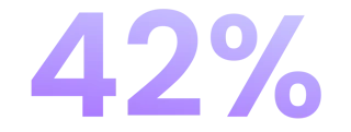 42%