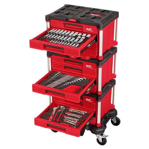 366pc. Master Mechanics Hand Tool Set with PACKOUT™ Drawers and Dolly