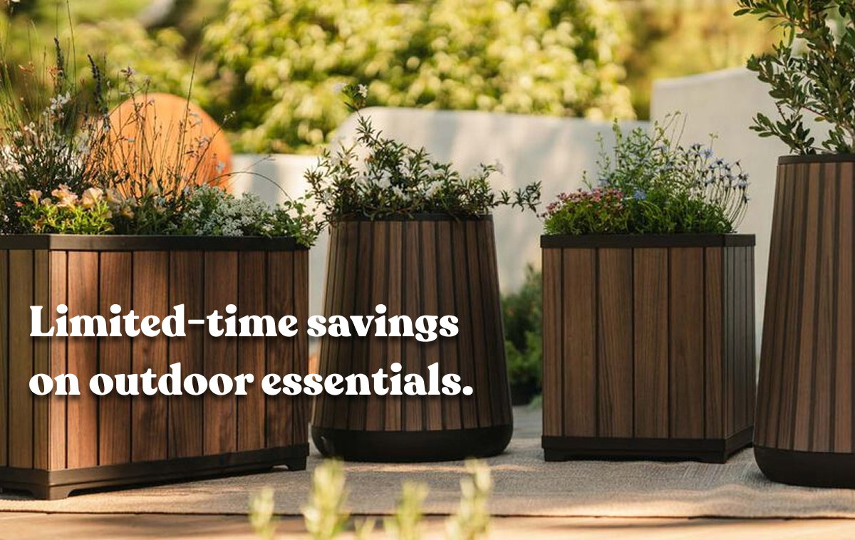 Limited-time savings on outdoor essentials.