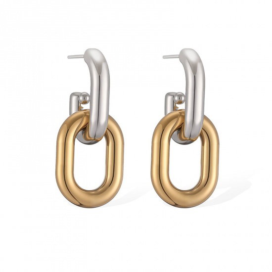 Stainless Steel Dangle Earrings
