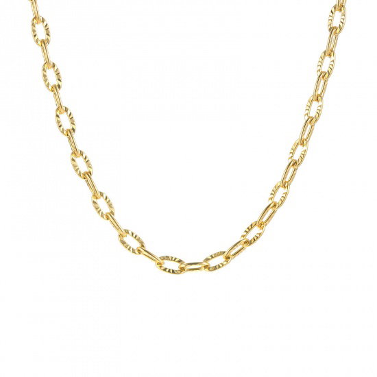 Stainless Steel Basic Chain Necklace