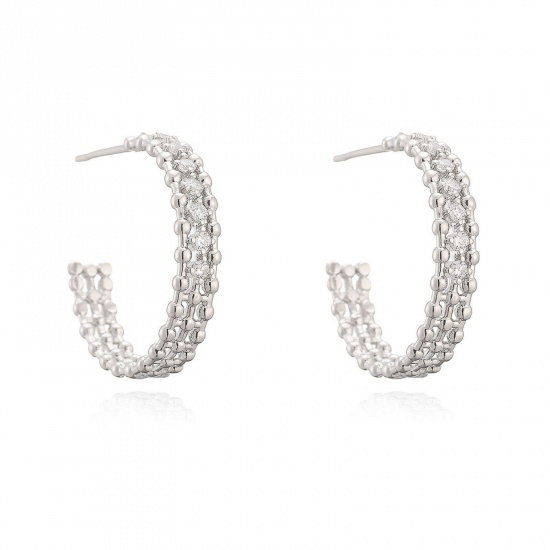 Brass Stud Earrings