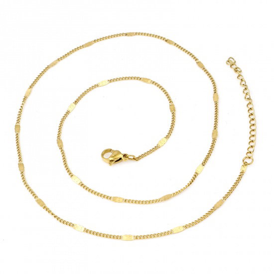 Stainless Steel Basic Chain Necklace
