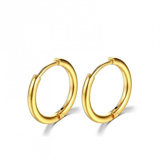 Stainless Steel Hoop Earrings