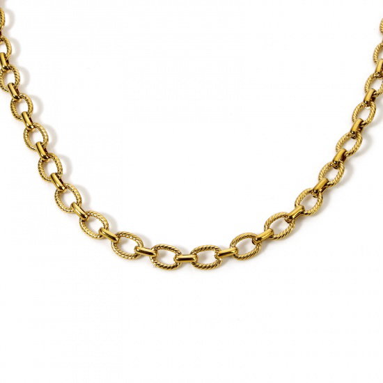 Stainless Steel Basic Chain Necklace
