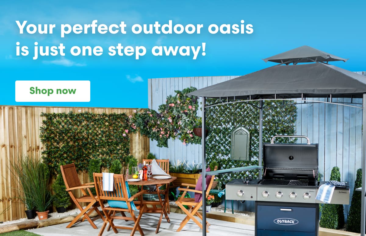 Your perfect outdoor oasis is just one step away!