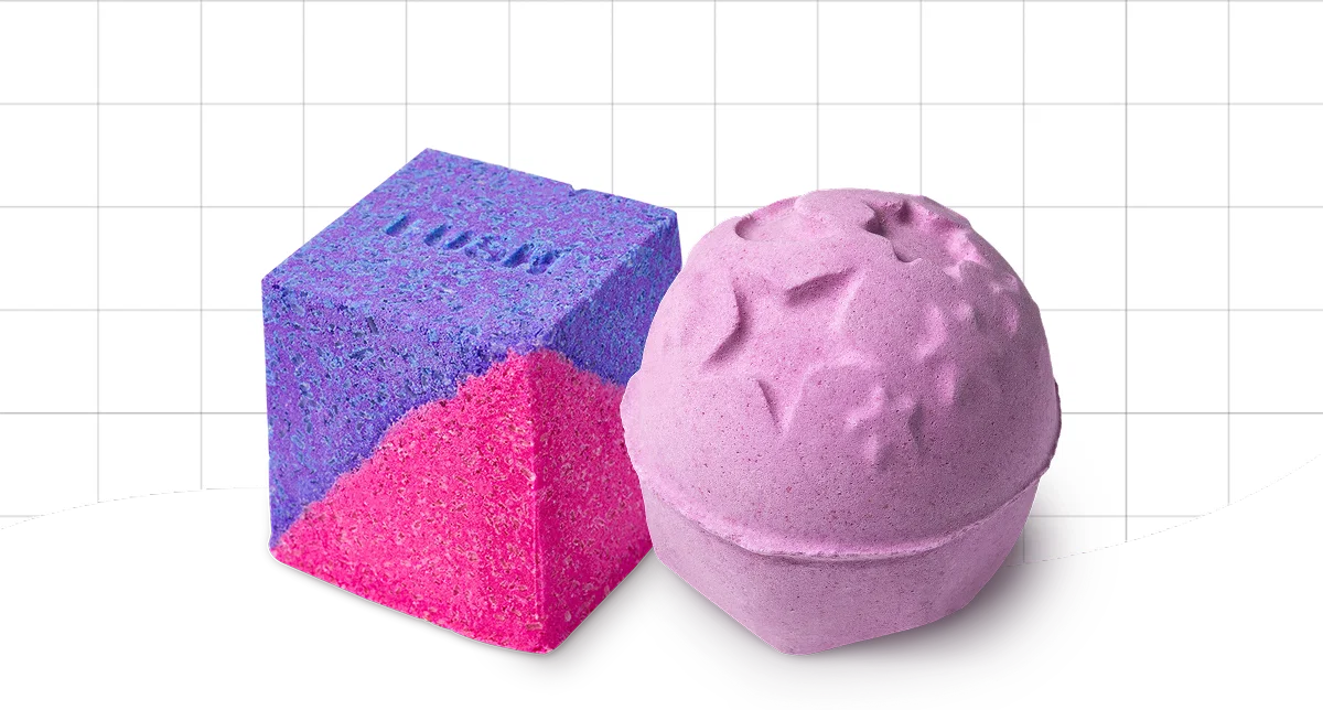 Image:  Deep Sleep Epsom Cube and Twilight Bath Bomb