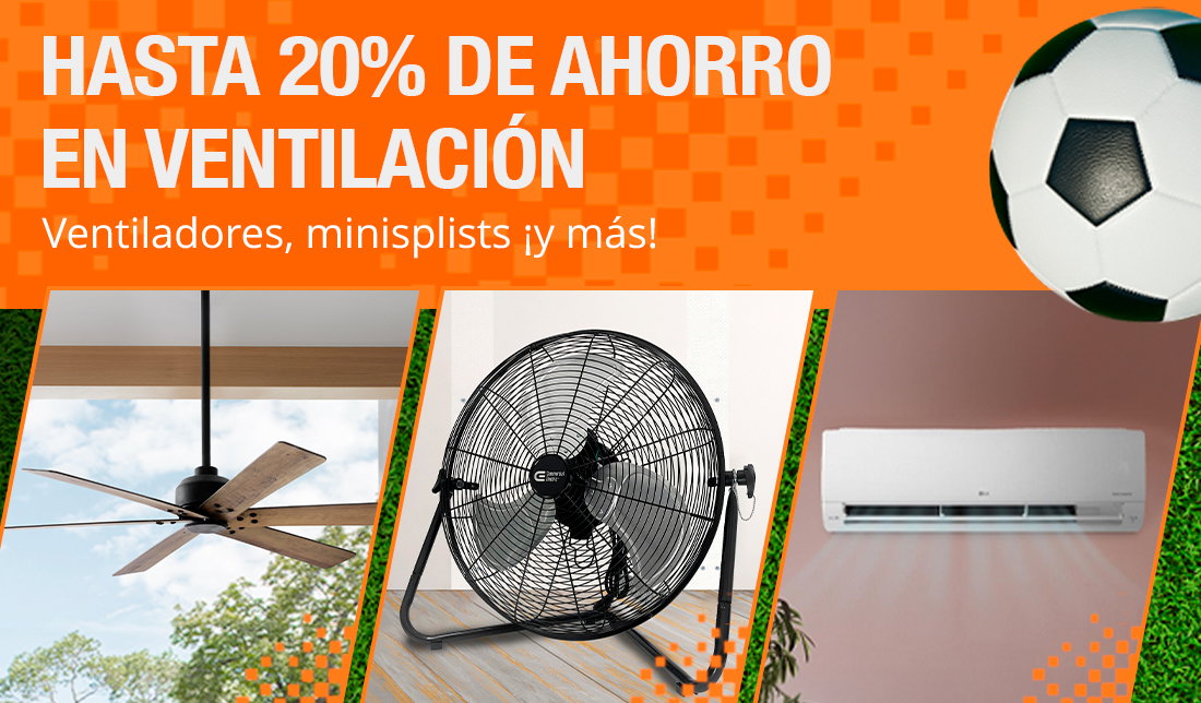 Hasta 20% de ahorro en ventilación