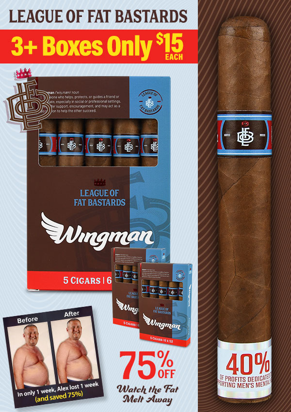 League of Fat Bastards Wingman boxes