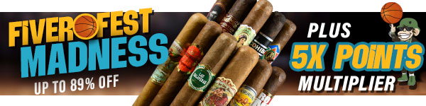 MADNESS: FIVER-FEST + 5X POINTS MULTIPLIER
