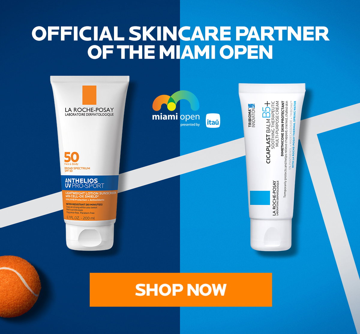 Official Skincare Partner of the Miami Open