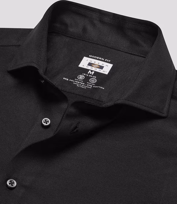 Joseph Abboud Modern Fit Performance Knit Twill Dress Shirt