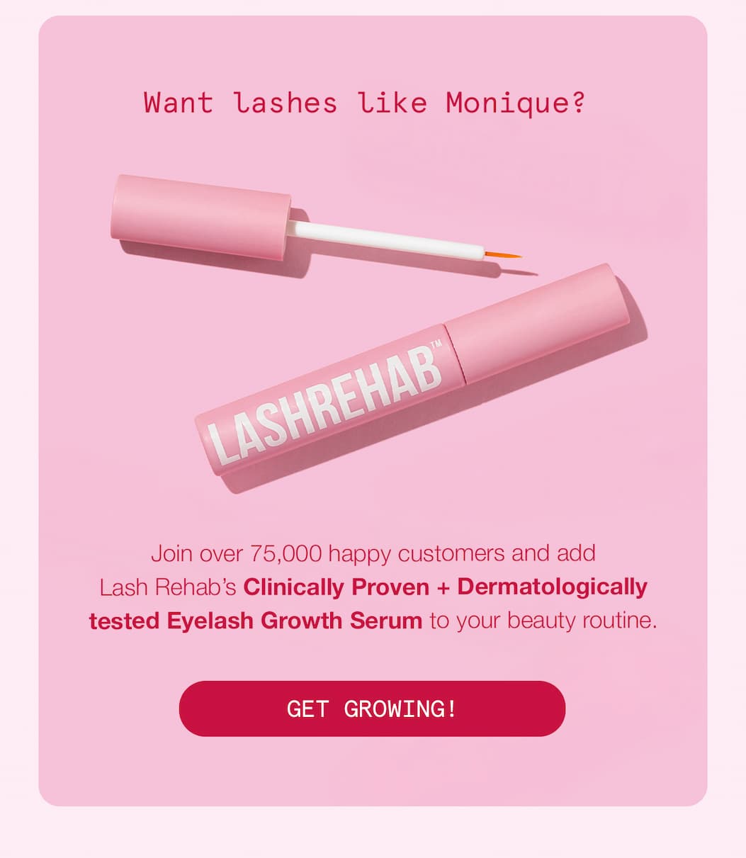 Want lashes like Monique?